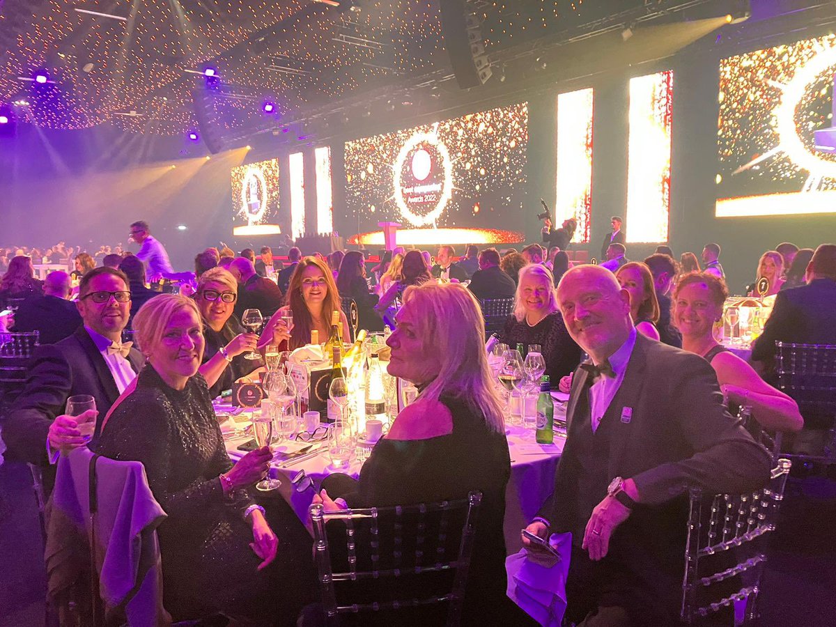 Educ8_Wales's tweet photo. We’re at Evolution London, for The Best Companies to Work For awards 2022.
 
We WON best place to work within the Education and Training sector🏆🥇
 
Looking forward to an evening celebrating with @Aspire2Be and Haddon Training as we await the overall results. @bestcompanies https://t.co/Sk256JIr5s