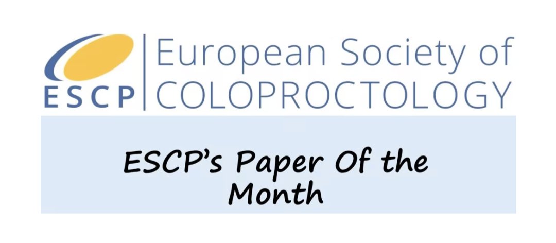 Our #November #paperofthemonth is out🤩🤩🤩

Read it here and share your thoughts 👇🏽👇🏻👇🏿👇
escp.eu.com/research/paper…

#SoMe4Surgery

@SAGES_Updates @ColorectalDis @bmj_latest @GabrielleVanRam @pinkney_t @DrErmanAytac @AlaaEl_Hussuna @BoutrosMarylise @SWexner