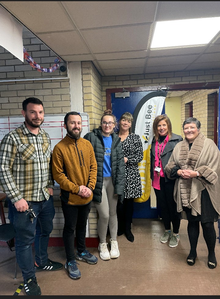 LynnesnpR's tweet photo. Thank you to everyone from team @justbeeingyou for their time this morning.  They are the furthest West project in the Maryfield Ward &amp; are providing so much on a day to day basis! To see how far they have come in a short time is amazing &amp; their delivery is life-changing! https://t.co/gzcQ328CZ7
