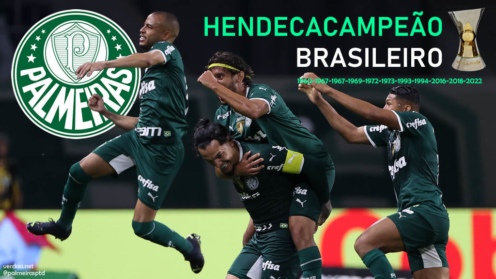 Brasileirão: Palmeiras é campeão pela 11ª vez - 02/11/2022