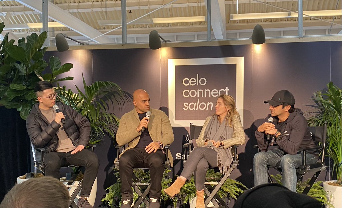 Amazing panel with @VanessaGrellet_ @avichal @hosseeb on where Web3 is headed at @CeloOrg Connect Salon #SFBW22