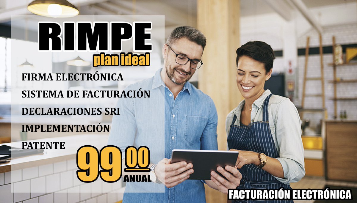 Contaxyco's tweet image. La 𝐅𝐀𝐂𝐓𝐔𝐑𝐀𝐂𝐈𝐎́𝐍 𝐄𝐋𝐄𝐂𝐓𝐑𝐎́𝐍𝐈𝐂𝐀 será obligatoria a partir del 30 de noviembre de 2022
En Contax-Co Asistencia Contable tenemos  planes de facturación electrónica desde $55 dólares ANUALES
Información: 👉bit.ly/3F8qUNN 
#firmaelectrónica #firma #sri