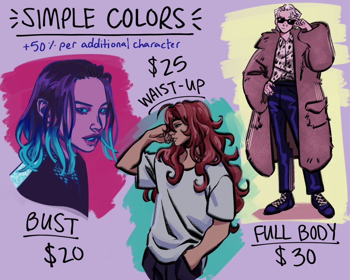 ellustrae's tweet photo. --- COMMISSIONS OPEN ---

i've been wanting to open comms for a while and they're finally here!!

feel free to dm if you're interested/have any questions :] https://t.co/aSILVt088f