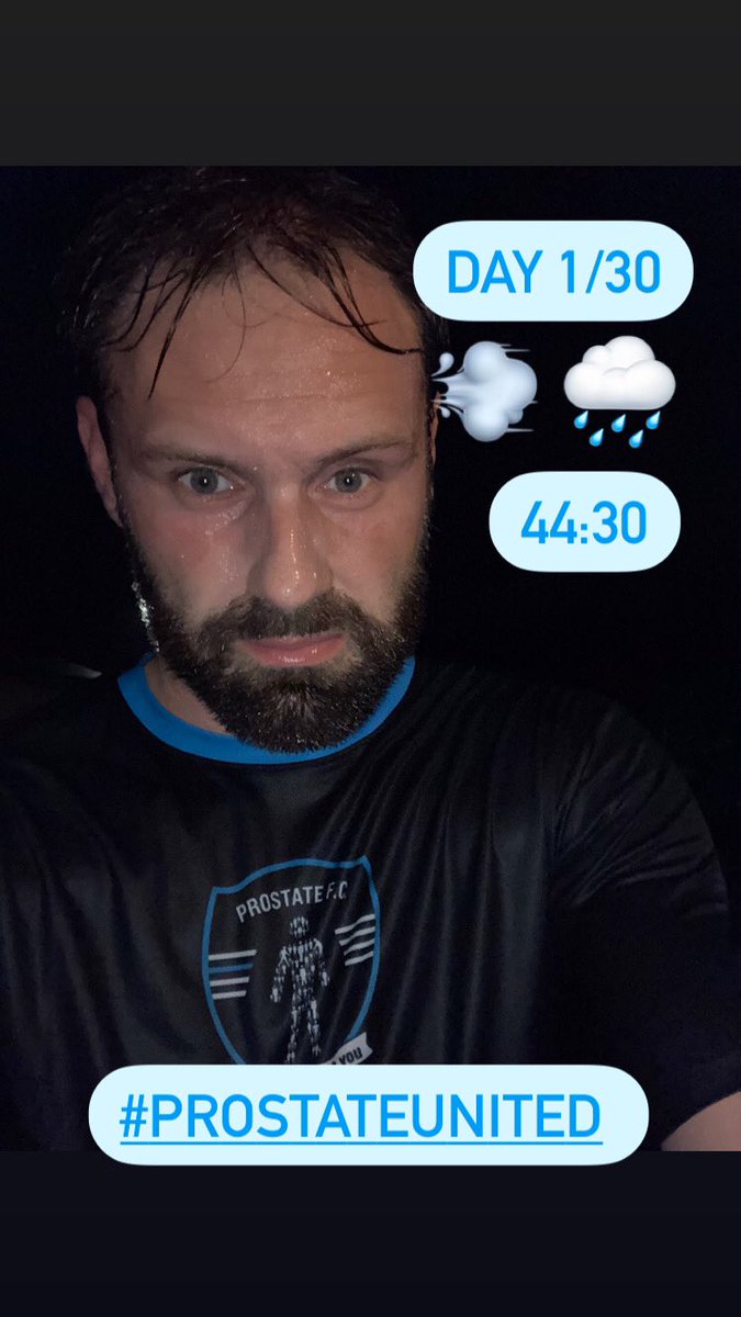 Andy1882's tweet photo. Here we go again! 

A little later than planned but the start of the third year of running 10km each day in November for @ProstateUK @prostateunited  with the support team @Coventry_City 

Good luck to everyone taking part!

https://t.co/FJXOSL2Nsh https://t.co/hEwI3A6bR2
