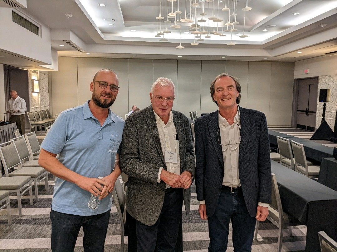 J2Innovations's tweet photo. Last week Scott Muench attended @SkyFoundrys #Skyposium event and had the pleasure of congratulating past #ProjectHaystack Board President and industry leader, John Petze, on his retirement. Congrats to you, John, and thanks for all you've done to grow our industry! https://t.co/ZL05EhUCTP