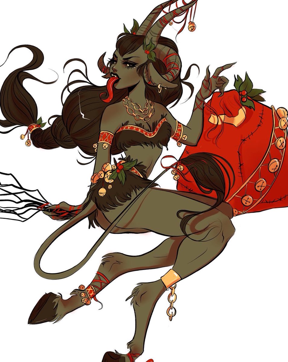 「Past Krampus 」|Ashleigh Izienickiのイラスト