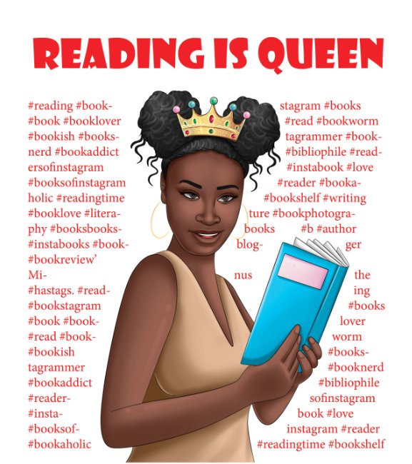 New Reading Is Queen Graphic.  Will be uploaded to thereadingwear.com 

#blackentertainment #blackexcellence #blackculture #entertainment #blackhistory #melanin #entertainmentnews #blackmedia #blacklove #blackmen #blackempowerment #s