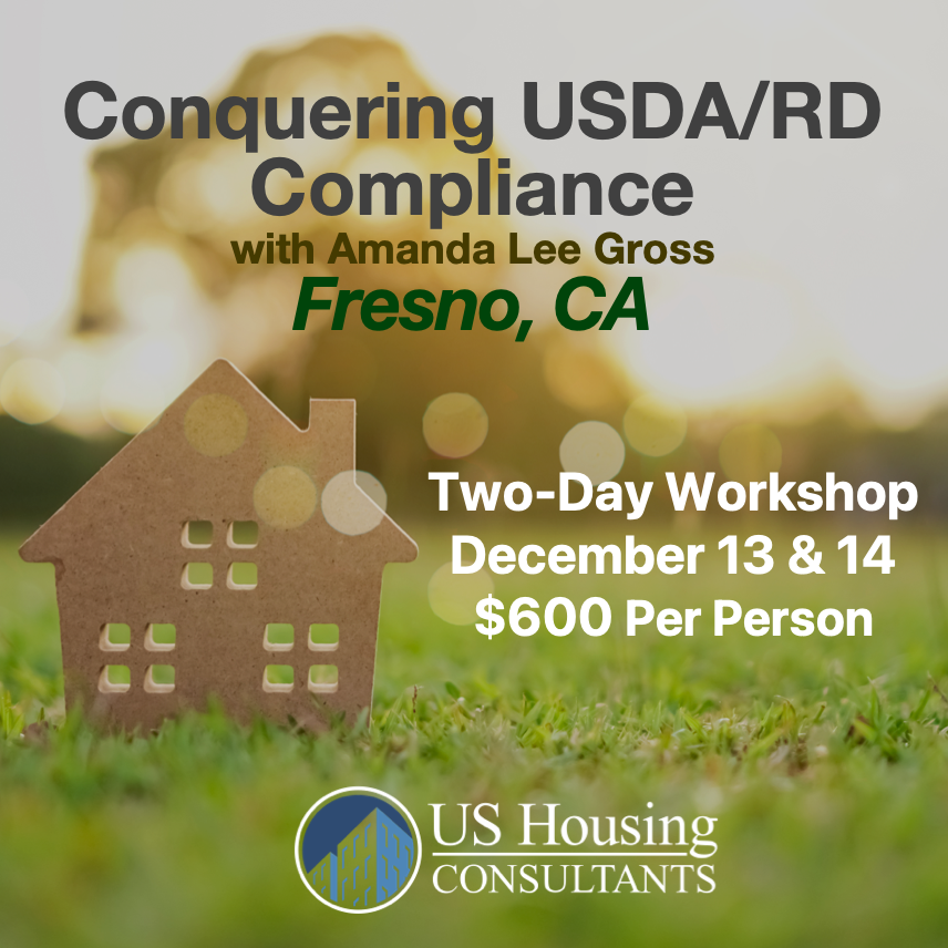 ushousing's tweet photo. Conquer USDA/RD Compliance! Amanda Lee Gross delves deep into Rural Development’s laws and regulations. RD Compliance Certification​ Course on eligibility, processing applications, income, assets, leasing, and student status #ushousingconsultants 
https://t.co/EGsTBbEyV3 https://t.co/hNvf5e3H2V