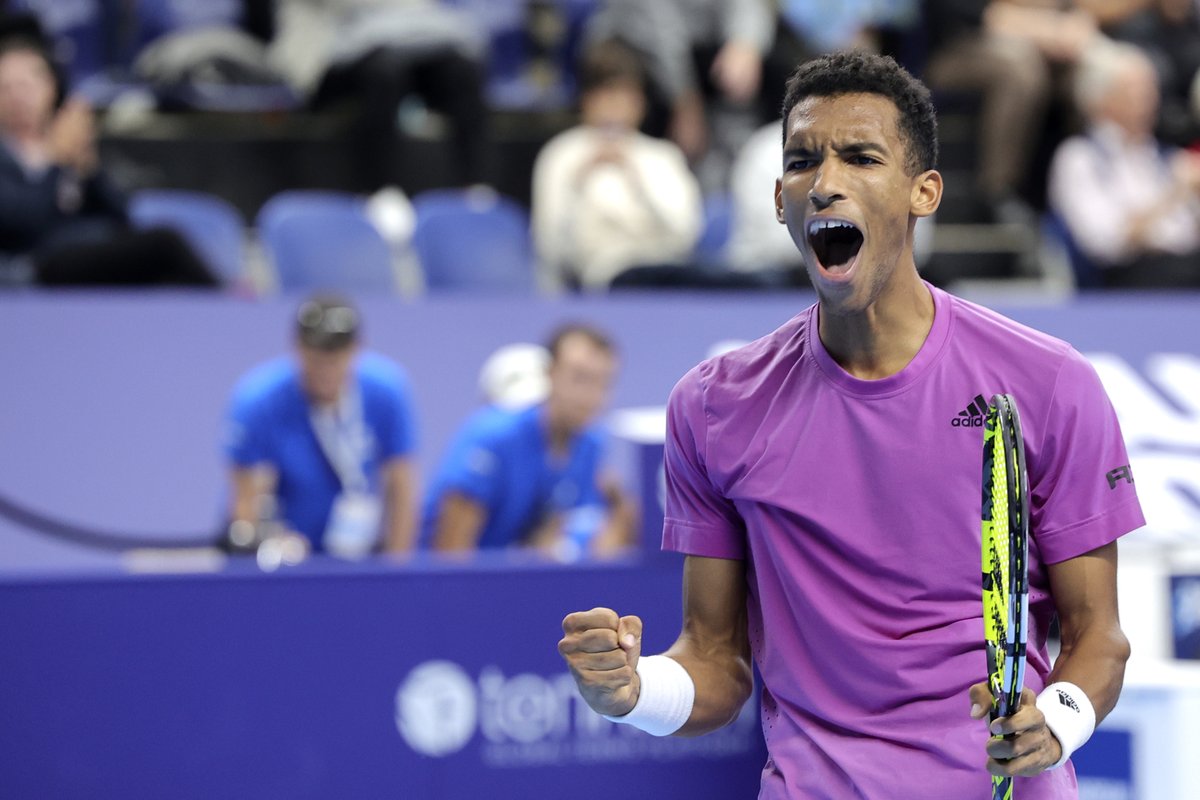 ATP FINALS BOUND💪💥@felixtennis claims one of the two remaining spots at the ATP Finals! He is the first 🇨🇦 to qualify for the @atptour event since Milos Raonic in 2016🙌 The ATP Finals will take place November 13-20 in Turin, Italy🇮🇹