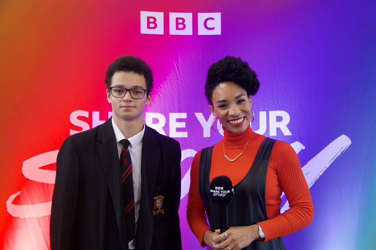 CardinalLangley's tweet photo. Thank you to @bbceducation and Michelle Ackerley for joining us yesterday as part of the Share Your Story tour to inspire the next generation https://t.co/sjB6SzFfHT