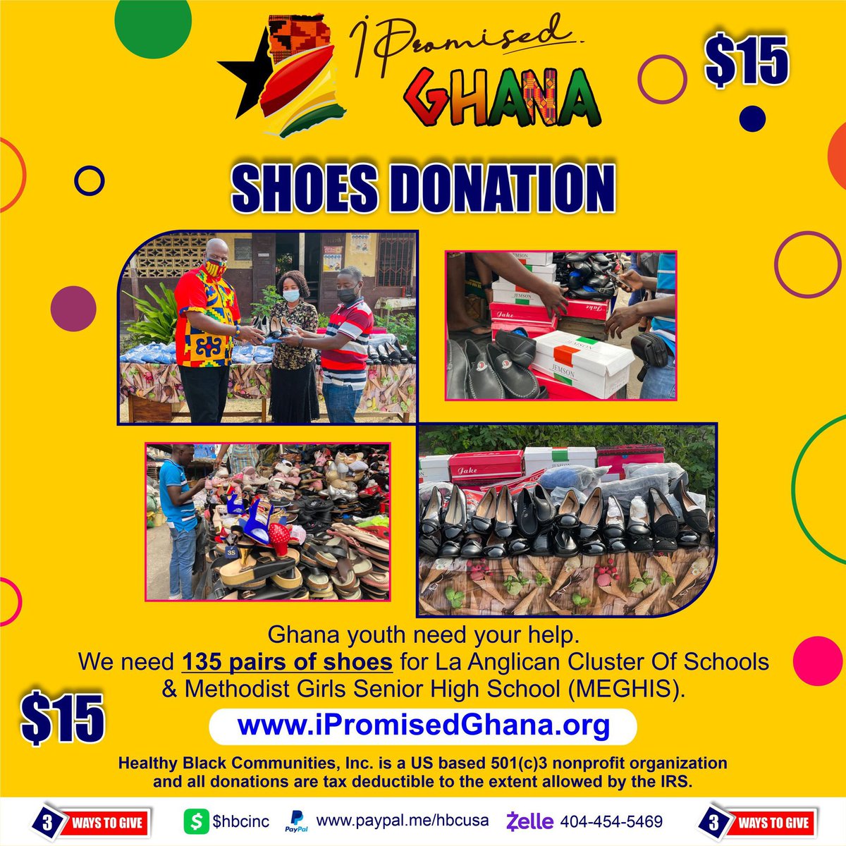 hbcinconline's tweet photo. Students of Methodist Girls’ High School and La Anglican Cluster of Schools are counting on your $15 donation to get them a pair of shoes each.Your name will be mentioned in a thanksgiving video as you help these children by donating through https://t.co/ztQZlo4ADp to support. https://t.co/hW6tQgKe7K