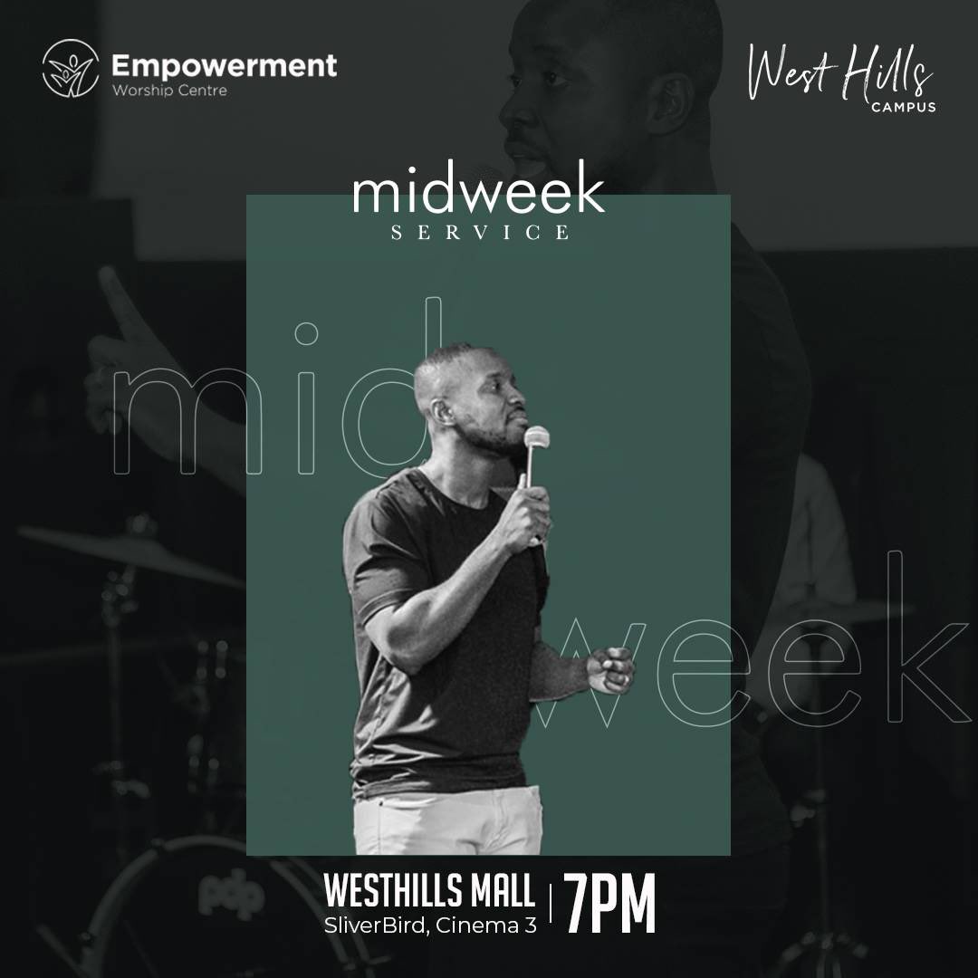 EWCWestHills's tweet image. The impossible is made possible in the place of prayer, a time to exercise your audacity over every negative situation.

Join us tomorrow at 7pm @West hills mall, Silverbird cinema 3 for a Godly encounter like never before.

#TheBestisYetoCome
#ThursdayMidweekService
#We’reOne