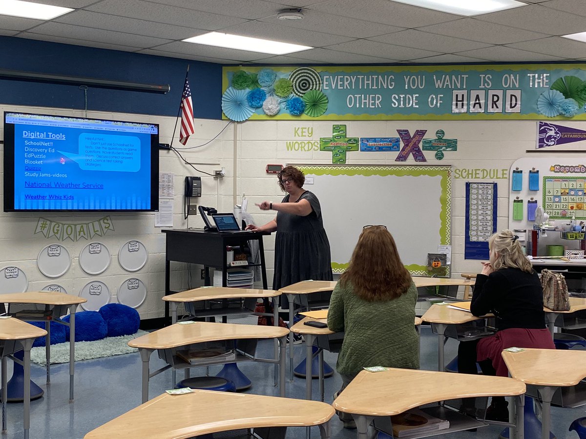 5th grade teachers learning about Sciencecurriculum from each other this afternoon in Burke!  #ignitelearningbcps