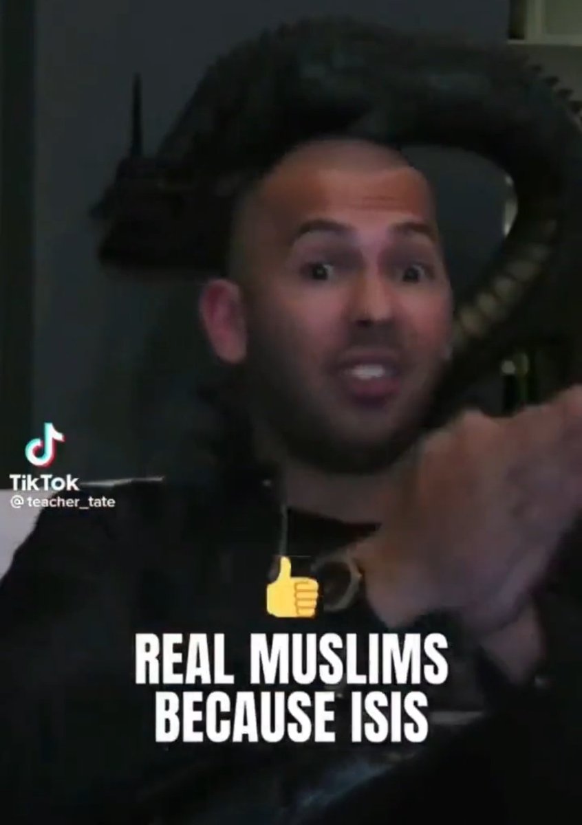 يحتفي الإسلاميون بحماسة شديدة منذ شهور، بالملاكم الأمريكي أندرو تيت، الذي يهاجم الغرب ويمتدح الإسلام والثقافة الإسلامية. ثم أعلن إسلامه. 

خرج أندرو في فيديو جديد مؤخراً، يقول فيه إن "داعش هو الإسلام الحقيقي، لأن الدواعش يطبقون بالضبط تعاليم الإسلام، وينفذون ما هو مذكور بالقرآن".