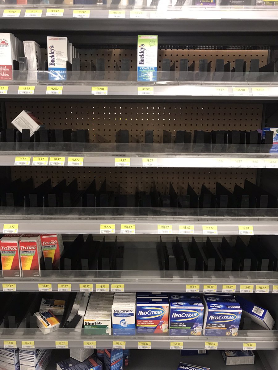 #WTF Walmart???  Did y’all get robbed or something? #EmptyShelves