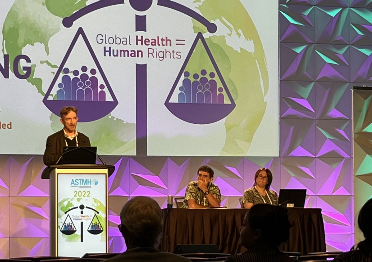 TravassosMark's tweet photo. @ShannonTakala co-moderating a session featuring the latest malaria vaccine trial results #TropMed22 @ASTMH https://t.co/etaOrIvExX