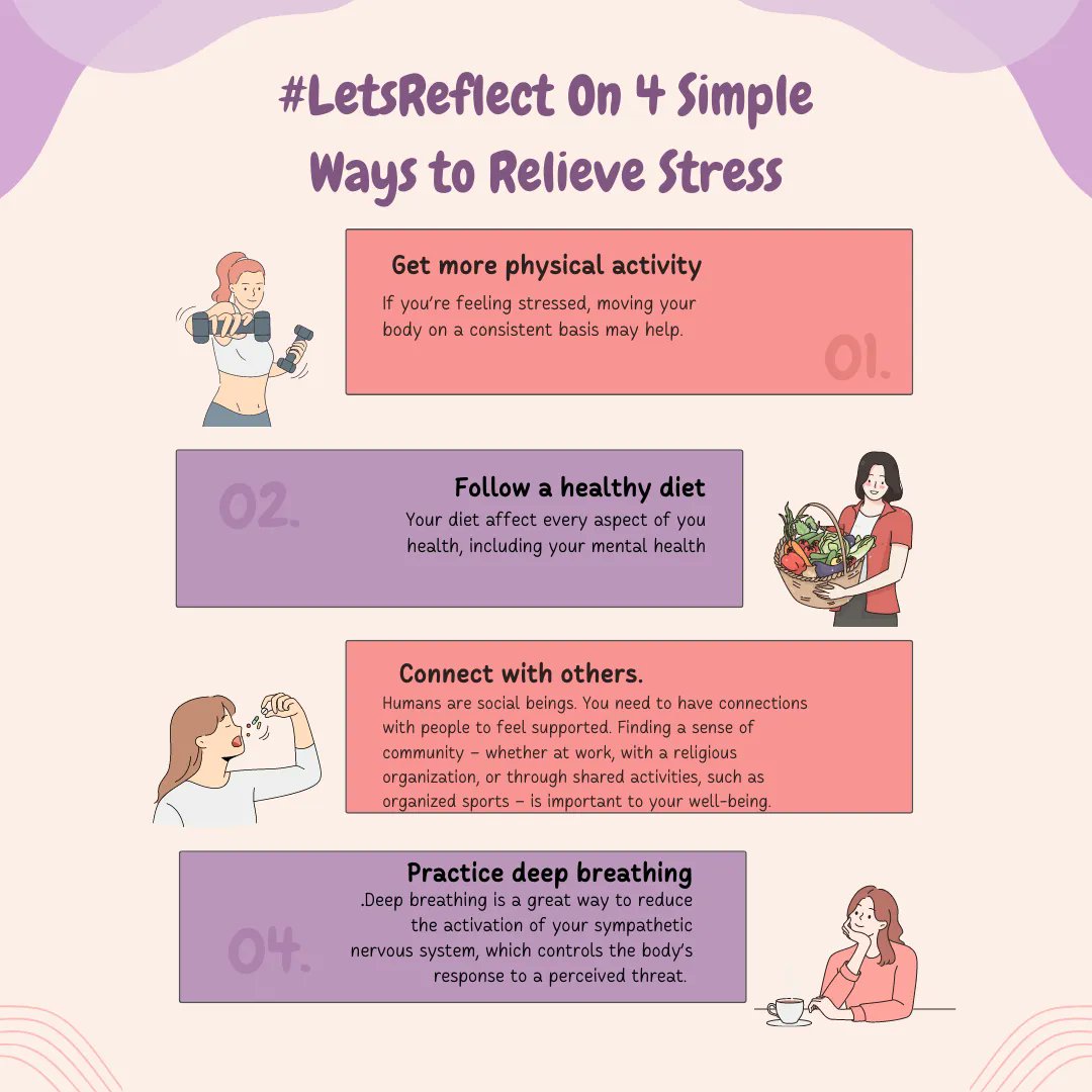 njcuPRIDE's tweet image. The first Wednesday of November is Stress Awareness Day. #LetsReflect on healthy ways to relieve stress.