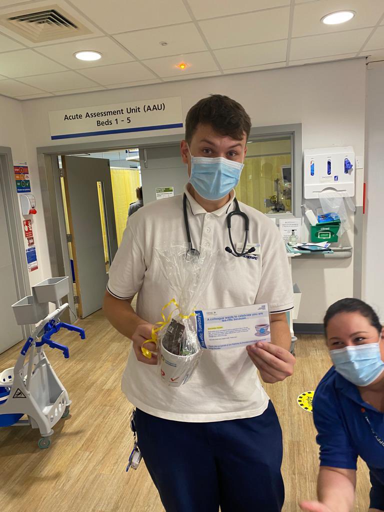 NGHTherapies's tweet photo. @NGHTherapies we send Congratulations  to Scott on being nominated  for and receiving a Teariffic  Tuesday award . Well deserved and a great compliment to you . 👏👏👏👏👏 https://t.co/GXrDbNYUXX
