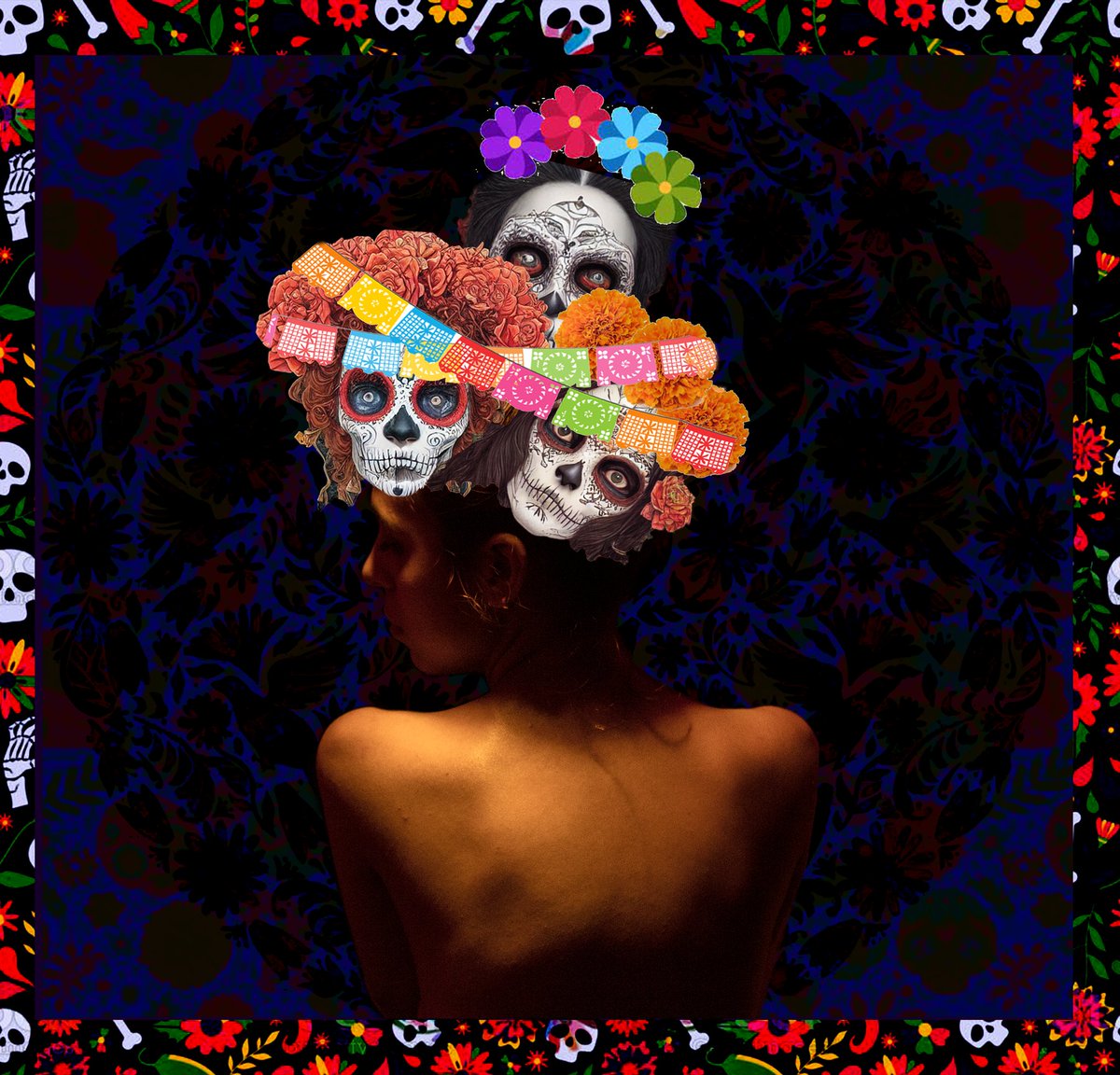 randilandia's tweet photo. #Newprofile picture #Newbanner 
Dia de Muertos Special 
#DiaDeMuertos #mexico #collahe #NFT https://t.co/XNRYLfzqCo