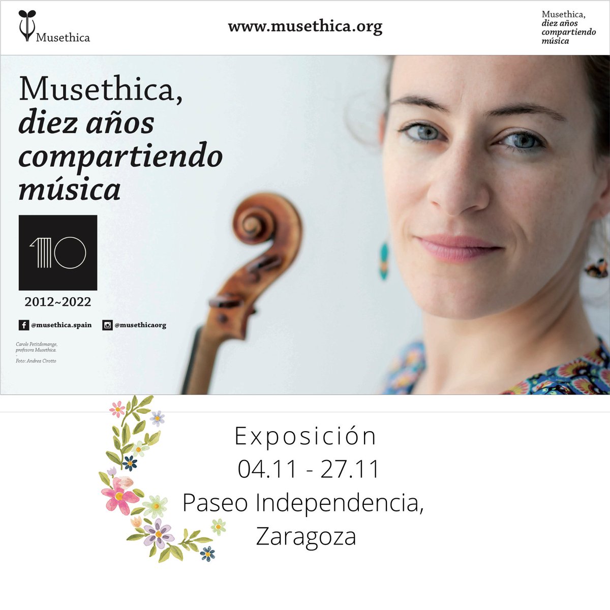 Este viernes 4 de noviembre inauguramos expo en Paseo Independencia. A las 20:30 nos juntaremos en Plaza España para verla,¿Quién se anima? <a href="/zaragoza_es/">AyuntamientoZaragoza</a> <a href="/ZCultura/">Zaragoza Cultura</a> <a href="/migueliguacen/">Miguel Iguacen</a> <a href="/etopia_/">Etopia: Emprendimiento, Innovación y Tecnología</a> <a href="/AuditorioZGZ/">Auditorio de Zaragoza Princesa Leonor</a> <a href="/fundacion_cedes/">Fundación CEDES</a> <a href="/sevegodina/">sevegodina</a> <a href="/aragonmusical/">Aragón Musical</a> <a href="/ideasamares/">IdeasAmares</a> <a href="/zgz_conciertos/">Zaragoza Conciertos</a>