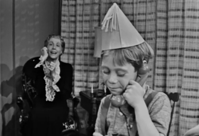 TheNightGallery's tweet photo. "What follows this life is one of the unfathomable mysteries, an area of darkness which we the living reserve for the dead." 

#ZoneIntros #S2E22

Twilight Zone's "Long Distance Call" by Charles Beaumont and William Idelson is on @paramountplus and DVD/Blu-ray. https://t.co/KAWjnHJHFV