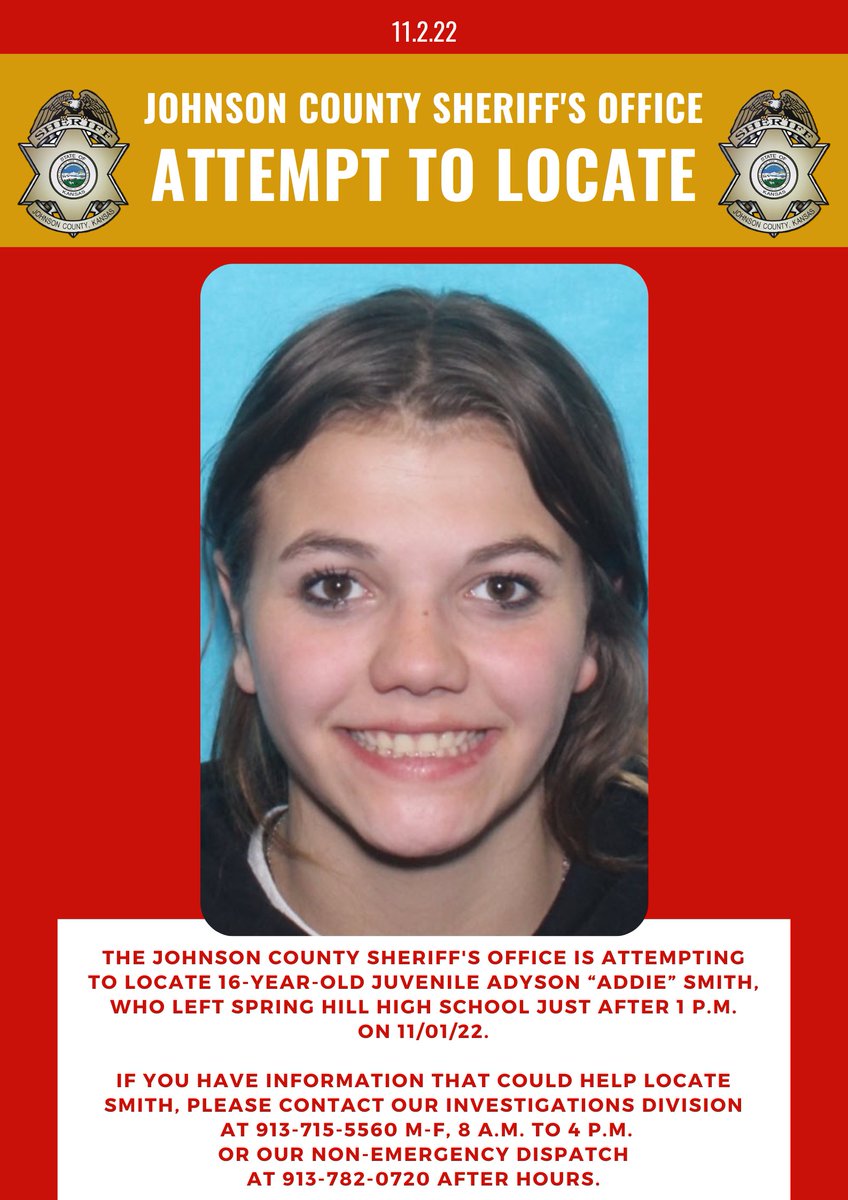 We are working to locate this teen. Please #BOLO. Thank you.