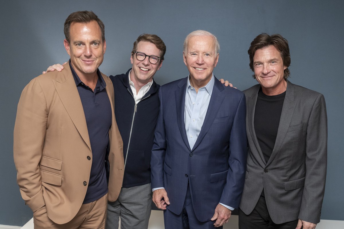 SmartLess's tweet image. This episode of #SmartLess is one for the history books. We had the honor of speaking with THE @JoeBiden on the pod this week. Check it out.