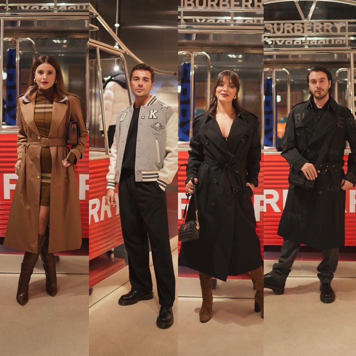 VoguexBurberry partisiyle 
Burberry Emaar AVM mağazasının açılışına aralarında #AyçaAyşinTuran , #ÖzgeGürel & #SerkanÇayoğlu , #YağmurTanrısevsin, #SelinŞekerci #EzgiEyüpoğlu  #İsmailEgeŞaşmaz ve #CemalCanSeven gibi ünlü isimler katırken gecede şıklık yarışı yaşandı.