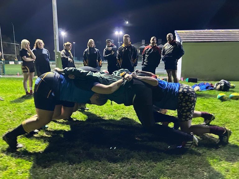 RFUNorthDev's tweet photo. What’s not too love about scrums in winter 😍

Fantastic turnouts over in Cumbria this week for the Principle of Scrummaging coaching courses!!! 

Big thanks to Kendal Rugby Club &amp; Keswick Rugby Club for hosting us 👏👏

#PoS #Scrum #CrouchBindSet https://t.co/rLMXQrVUqN