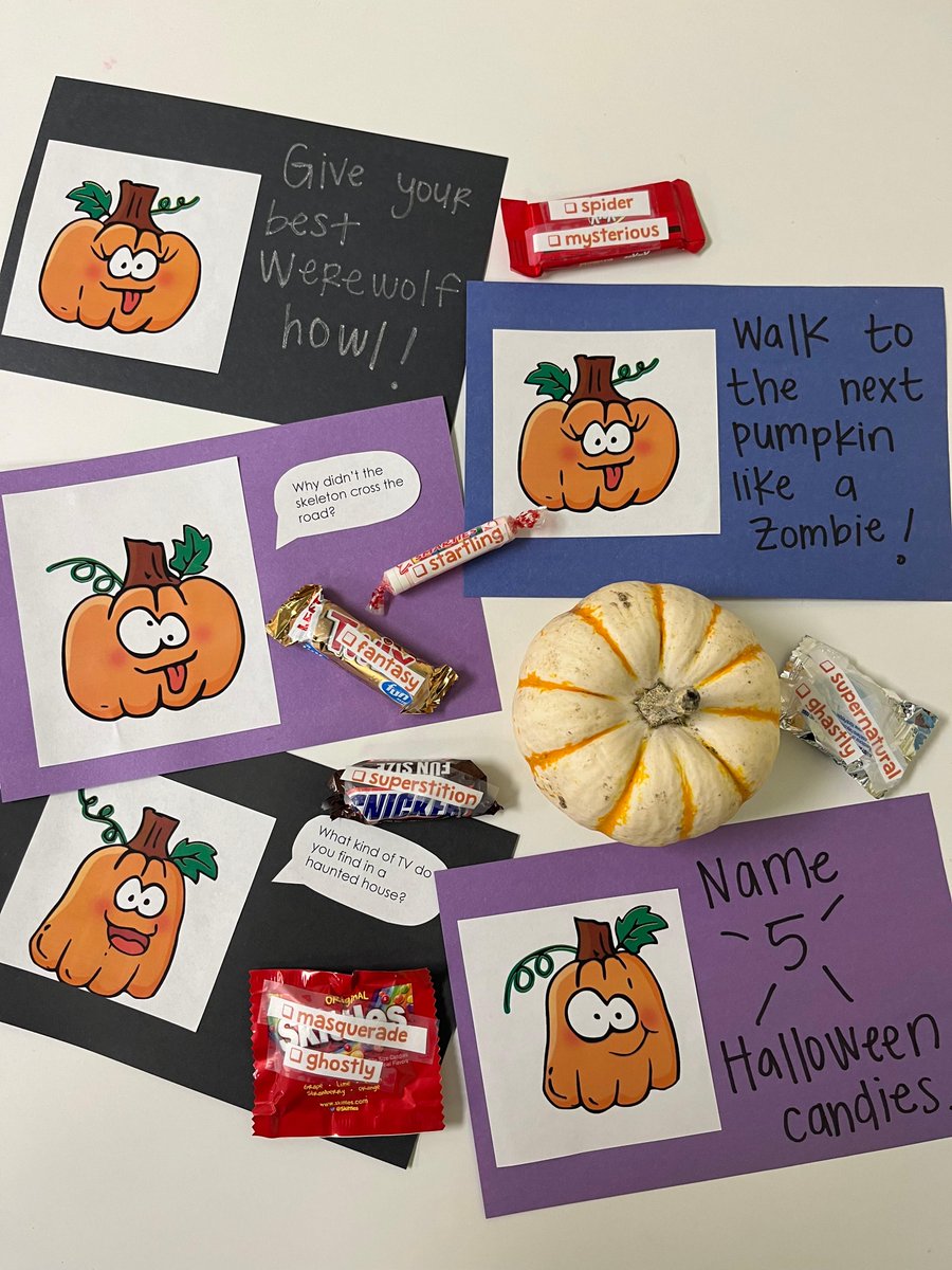 We had such fun at the clinic on Halloween!  We targeted Halloween-themed articulation and language goals while searching for pumpkins around the building. 🎃
.
.
.
#TheHelloClinic #PutKidsFirst