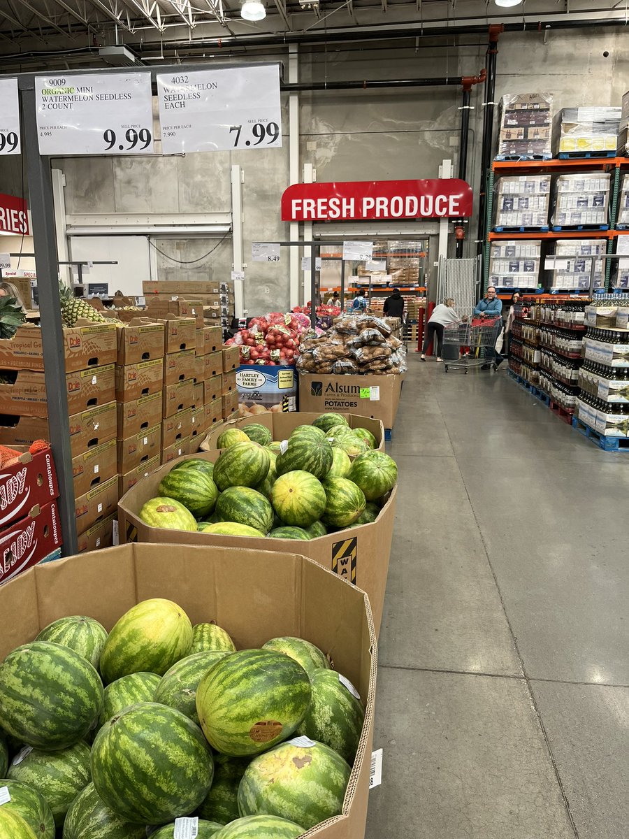 Costco. 2nd largest retailer in the World, to Walmart. WDM 🏬 has organic lettuce from Minn. If Minnesotans can figure this out I have faith Iowans can ⬆️ table food 👨 👩🏻 👧🏽👦🏾production in Iowa to feed #IA, Midwest, USA. 🇺🇸 US Food market is $1.5 trillion. <a href="/Norwood4Iowa/">Citizens for John Norwood</a>