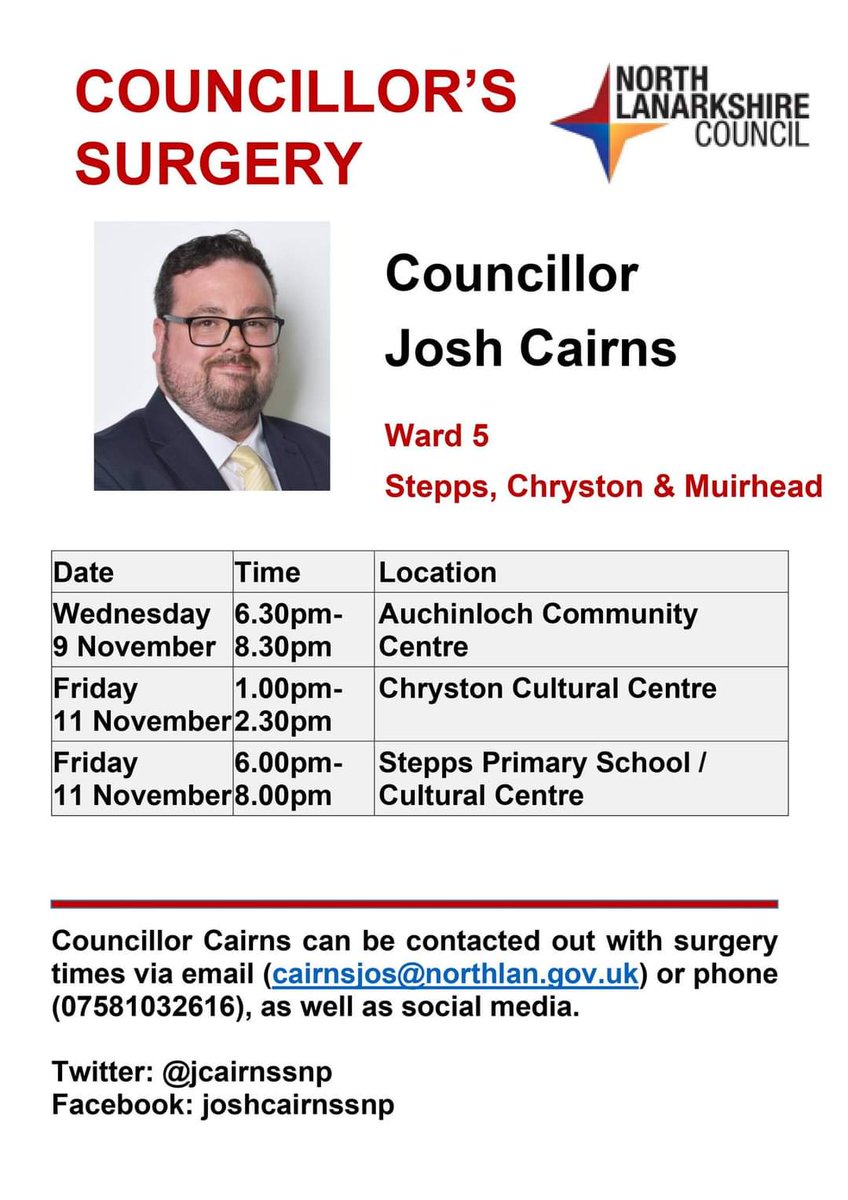 My surgeries have been confirmed for November. No appointment necessary.