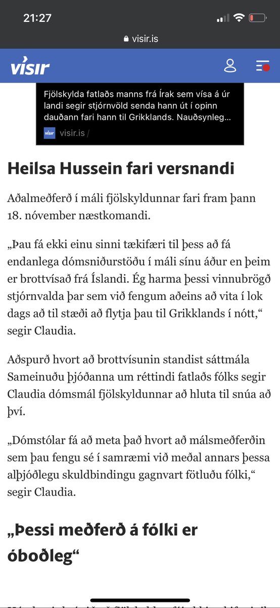 Jæja @Vinstrigraen - hvar er samviskan ykkar? Hvar eru fögur loforð um að virði skuli mannréttindi? Hvað viljið það annað en völd á kostnað gilda ykkar og baráttumála? Þið eruð ógeðslegasta niðurlæging og  mestu vonbrigði vinstri fólks í sögu íslenskra stjórnmála