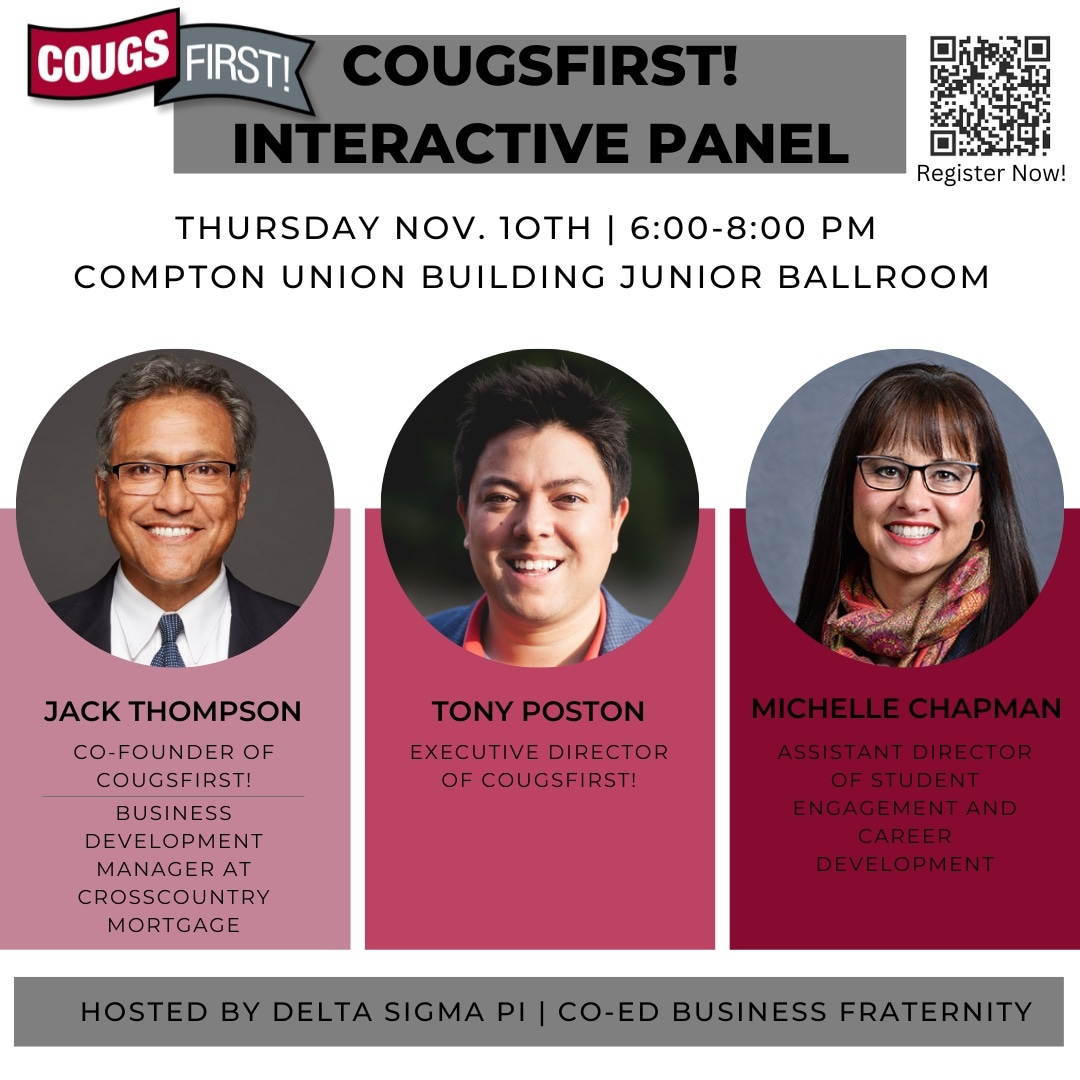 Join us for CougsFirst! next week, use the link to secure your spot: wsu.co1.qualtrics.com/jfe/form/SV_8r…