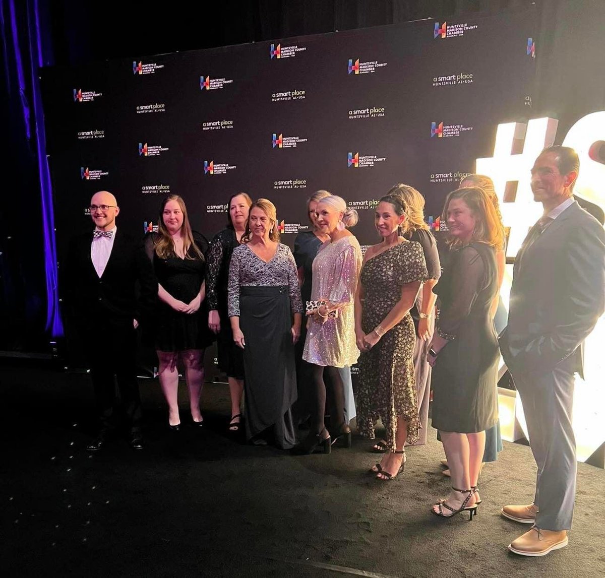 PZI_Consulting's tweet photo. What a great time at the Huntsville/Madison County Chamber Small Business Awards!

PZI is honored to have been nominated for both Government Contracting - Professional Business of the Year AND Women-Owned Business of the Year!

#pziinternationalconsulting #huntsvillemadisoncounty https://t.co/kBXNk4TxZL