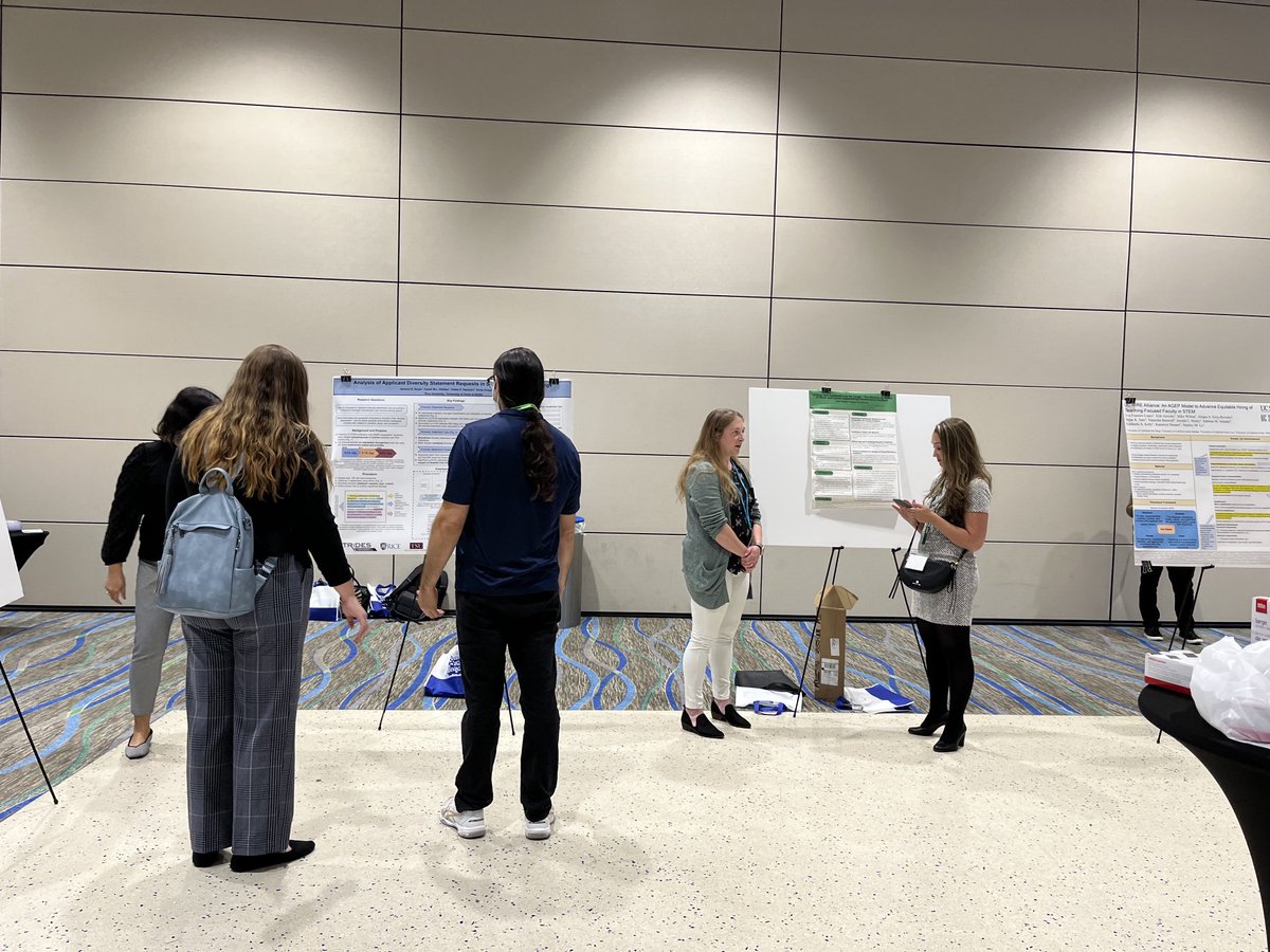 #AGEP2022 poster session has started!