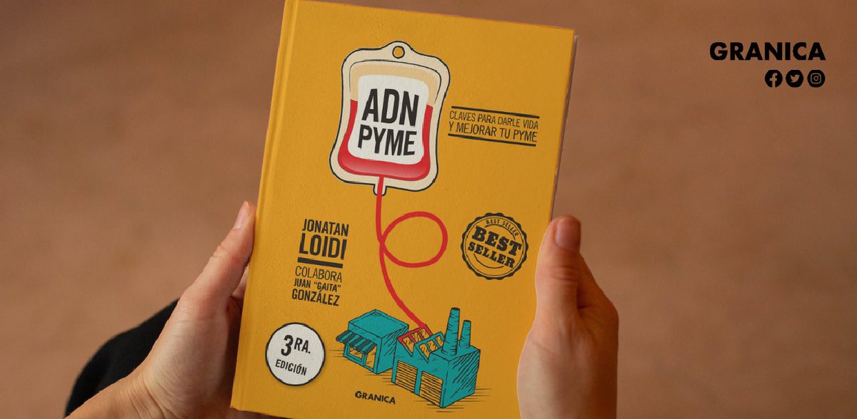 Ser PyME es un sentimiento 🧡

🧬ADN PyME

✍️<a href="/LoidiJonatan/">Jonatan Loidi</a> 

📣Ya a la venta en todas las librerías del país📣