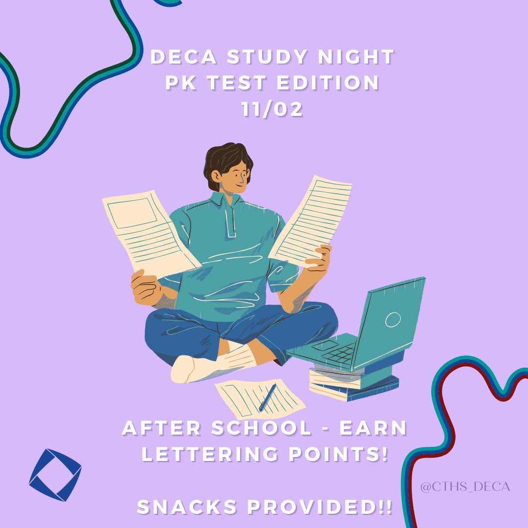 COME TODAY AFTER SCHOOL 📢