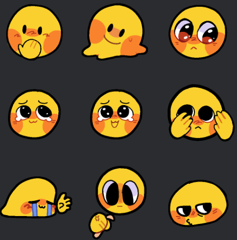 Ash 🔪 🔜 TFF on X: Can yall send me more of the cute cursed emojis? for  example: i need them for.. things  / X