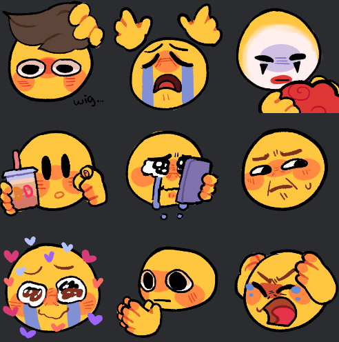 Pin on those cursed emojis