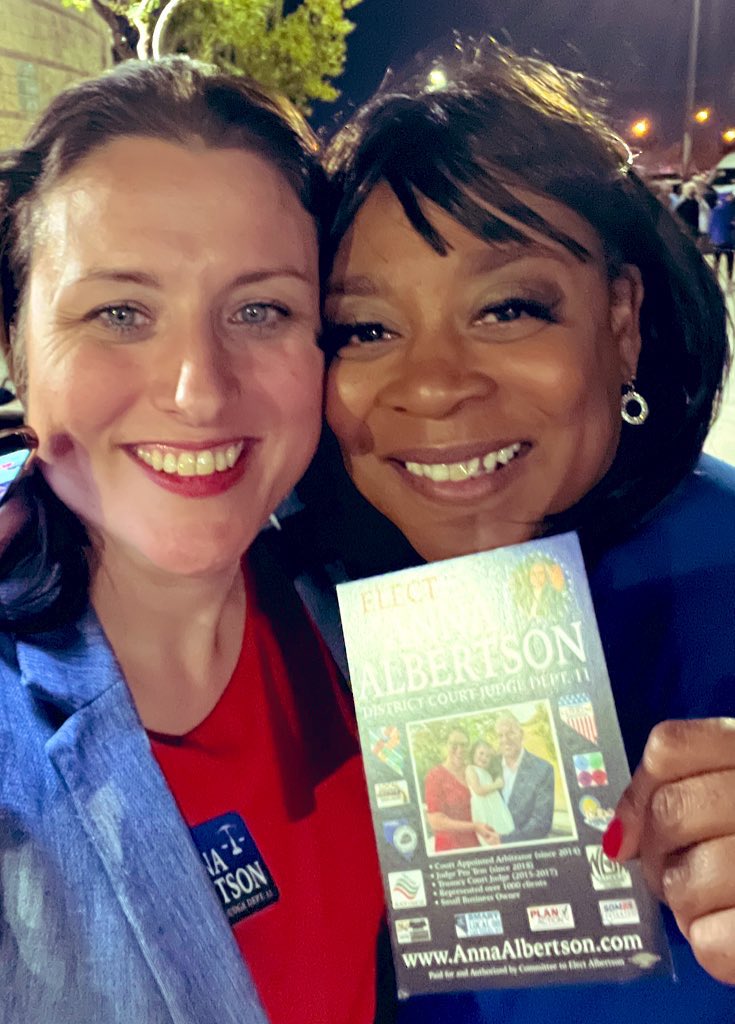 Albertson4Judge's tweet photo. Great time last night talking to more than 400 voters!!! Thank you to all those who pledged support and to so many who have already voted for me!!! #vote #community #goodchanges #together #engagement https://t.co/9oVdIfsvfH