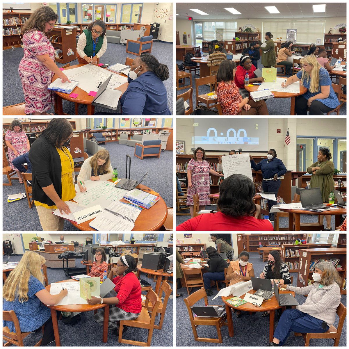 Clarke staff engaging in important LETRS PLC work to learn about vocabulary strategies to support our students! We are committed to “Bulldog Excellence” for ALL students💙🐾.