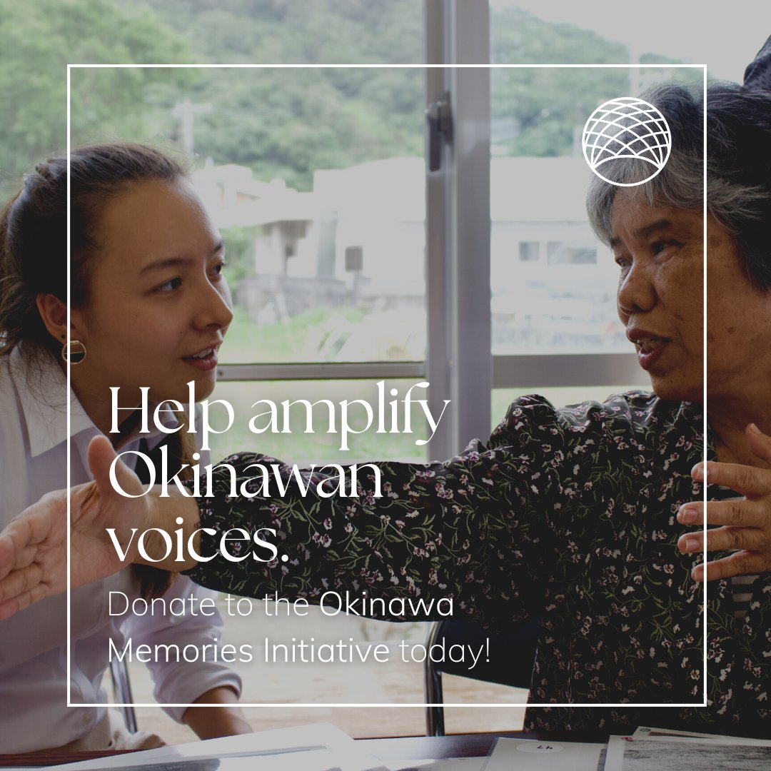 The Okinawa Memories Initiative tweet media
