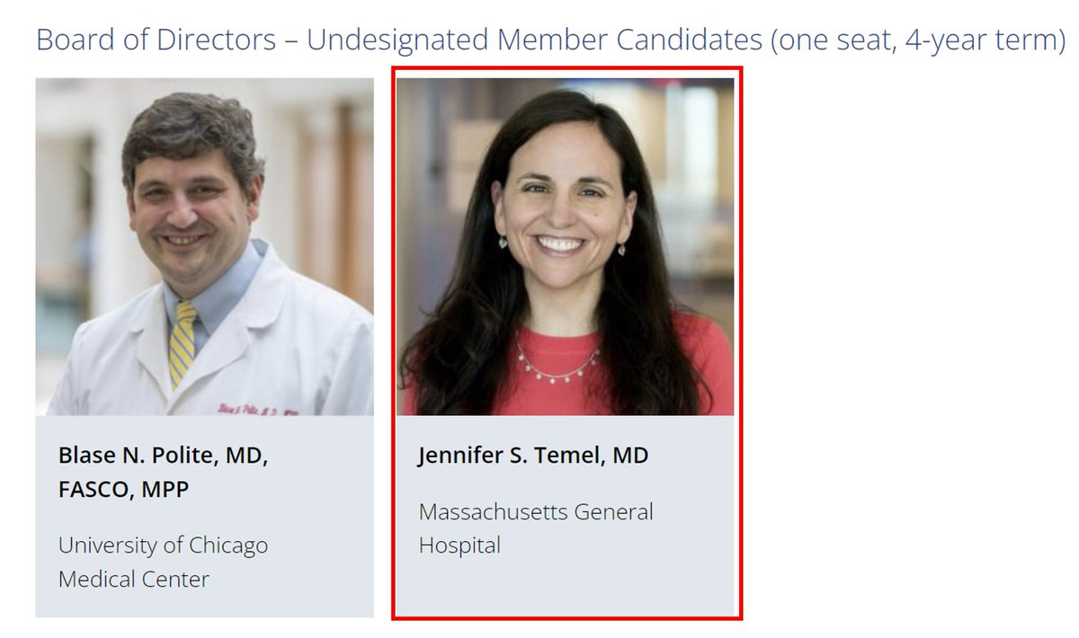 Lecia Sequist, MD, MPH (@leciasequist) on Twitter photo <a href="/ASCO/">ASCO</a> elections are on! Many 🎆 choices but Dr. Jennifer Temel gets my🗳️! Her research on early integrated pall care launched a new paradigm of cancer care. She is a fierce advocate for pts, mentees, ♀️,🏳️🌈 She brings a fresh, new perspective. Check out 📽️tinyurl.com/ykzt5pye <a href="/ASCO/">ASCO</a> elections are on! Many 🎆 choices but Dr. Jennifer Temel gets my🗳️! Her research on early integrated pall care launched a new paradigm of cancer care. She is a fierce advocate for pts, mentees, ♀️,🏳️🌈 She brings a fresh, new perspective. Check out 📽️tinyurl.com/ykzt5pye