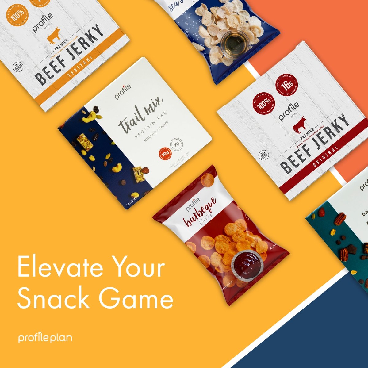 From now until the end of 2022, get an extra 10% off when you stock up on your favorite snacks!⁠
⁠
The Snack Pack includes select products; choose from 2 variety bundles available online or visit your local Profile Plan store to build your very own! ⁠