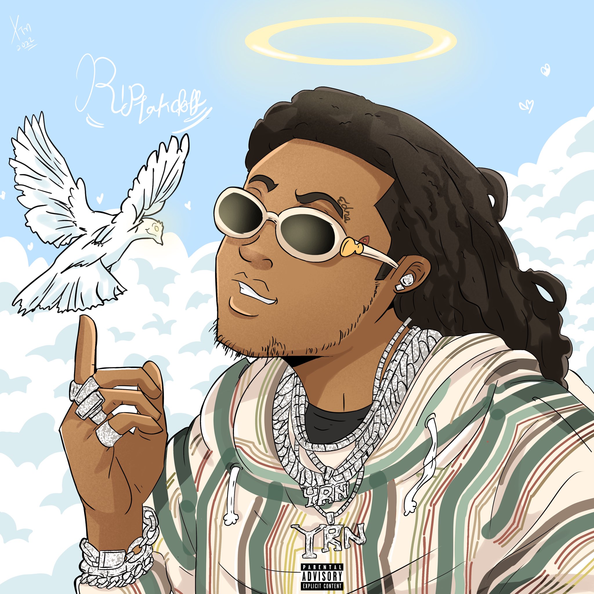 Take Off Migos Drawing Takeoff Was Atlanta Rap's Rocket Fuel | GQ