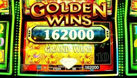 Golden Wins Slot Machine -  - It&#39;s a 5 reel game with 243 paylines. There are wild symbols, free spins, and progressive pick jackpot feature!