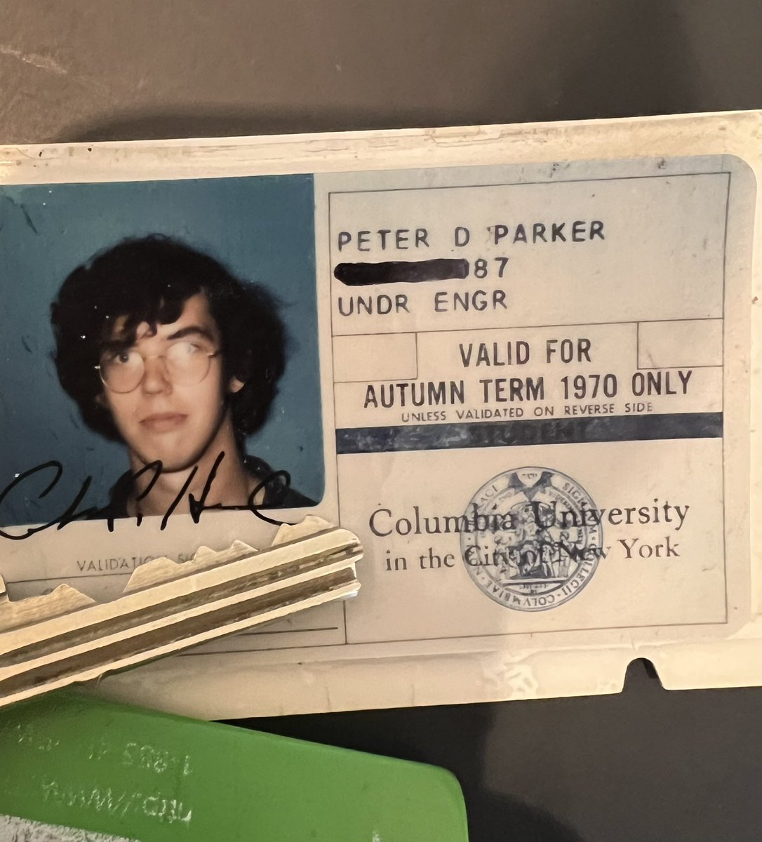 Well, I fibbed a bit - it was not blue