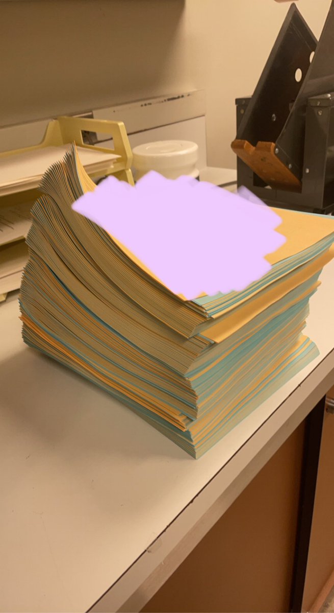 cxrolchu's tweet photo. What 300 exams look like — good luck tomorrow, psy202 students! https://t.co/jvaqCdhWIV
