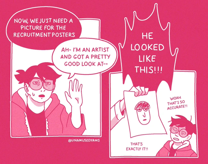I made this bc of the dimplification of my pfp and bc I like mimicking styles.

I can't imagine I would have a prominent role in mp100, so I thought making them a psycho helmet member would be fitting lmao 